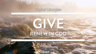 Digital Liturgy Renew: Give