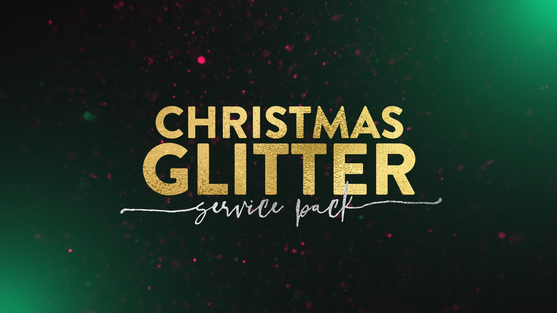 Christmas Glitter Service Pack