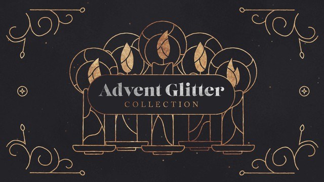 Advent Glitter Collection