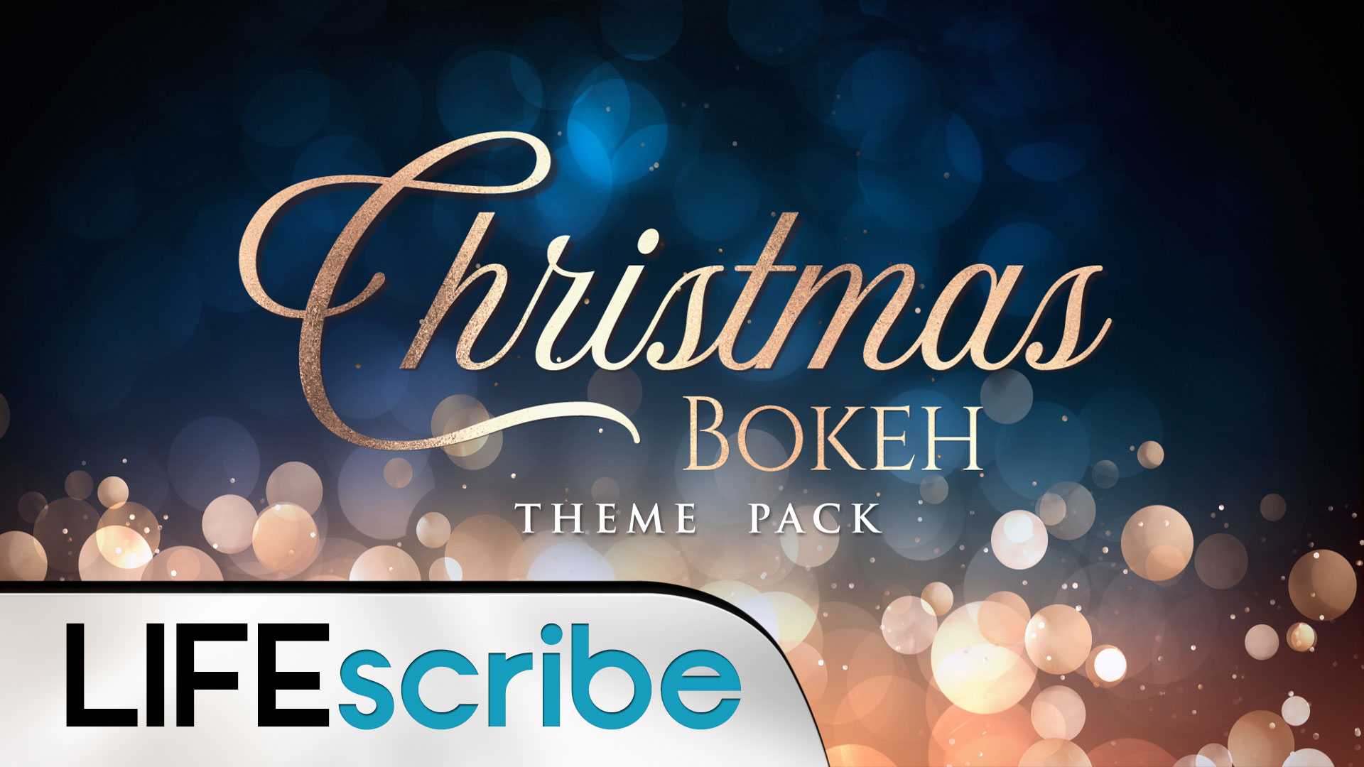 Christmas Bokeh Theme Pack