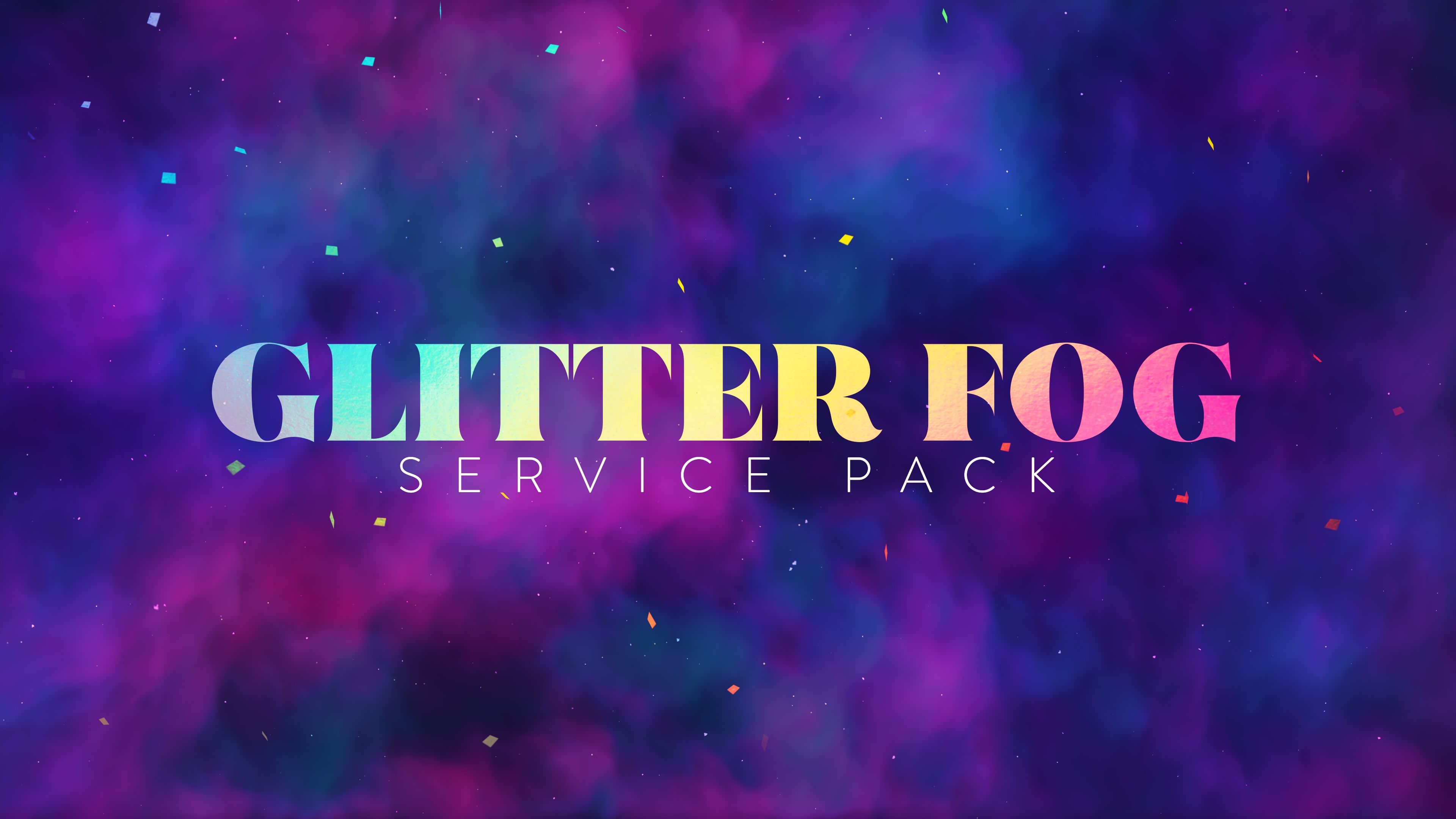 Glitter Fog Service Pack