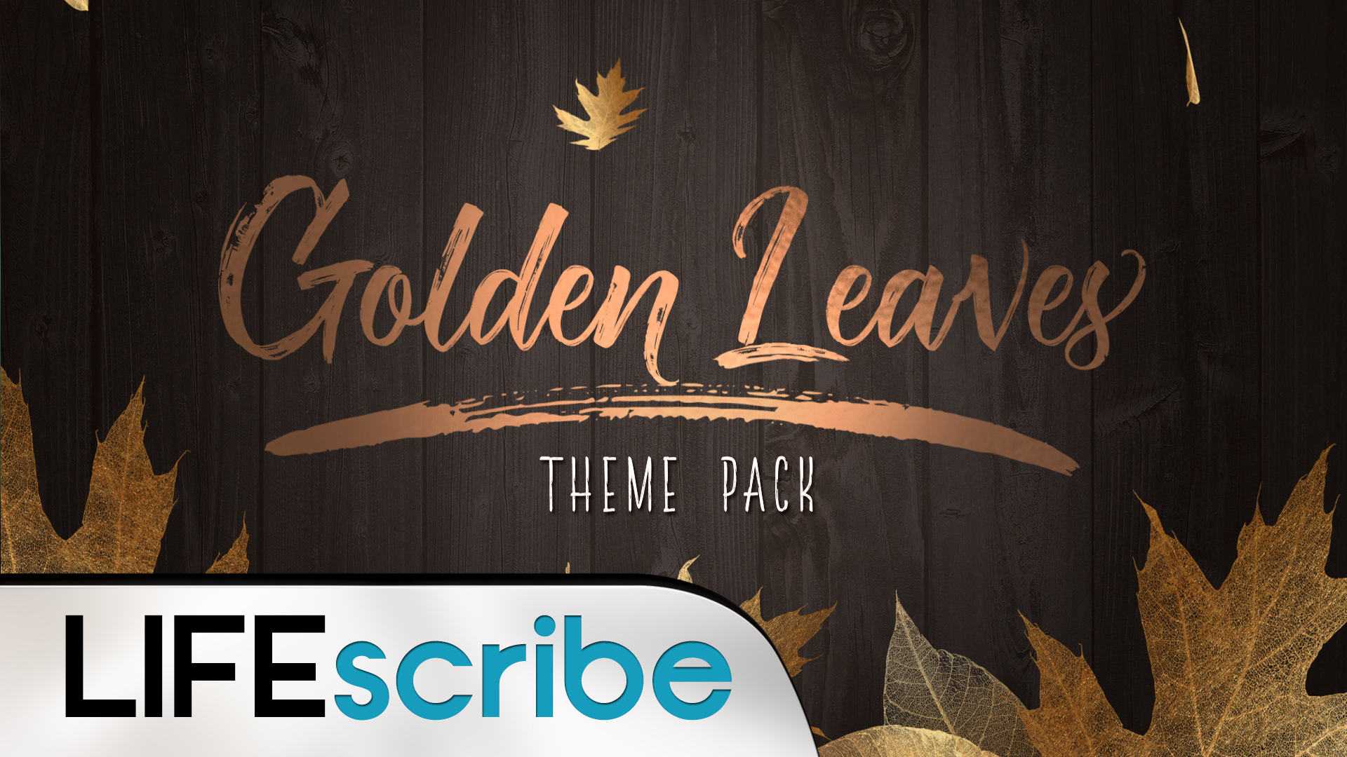 Golden Leaves Theme Pack