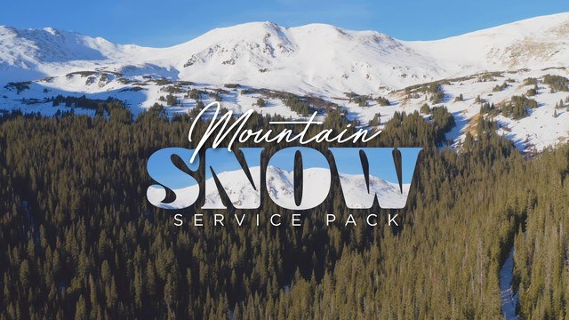 Mountain Snow Service Pack