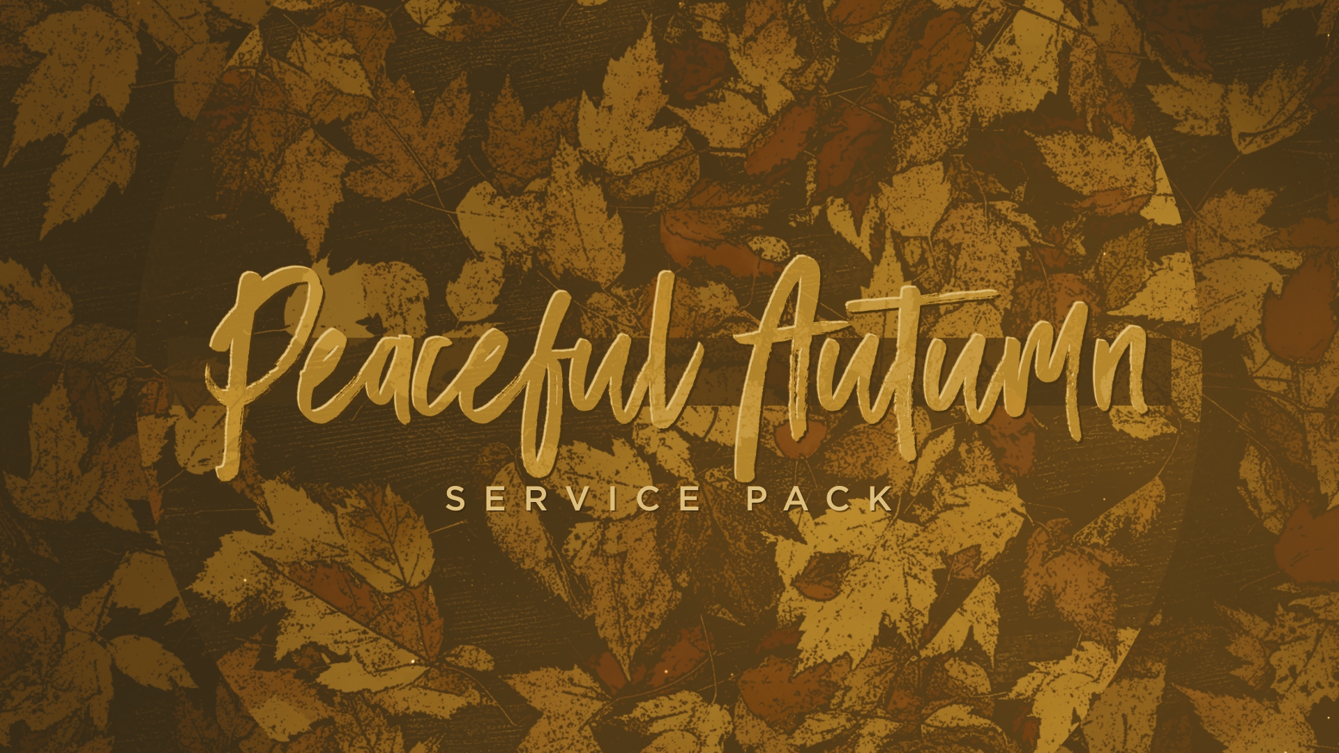 Peaceful Autumn Service Pack