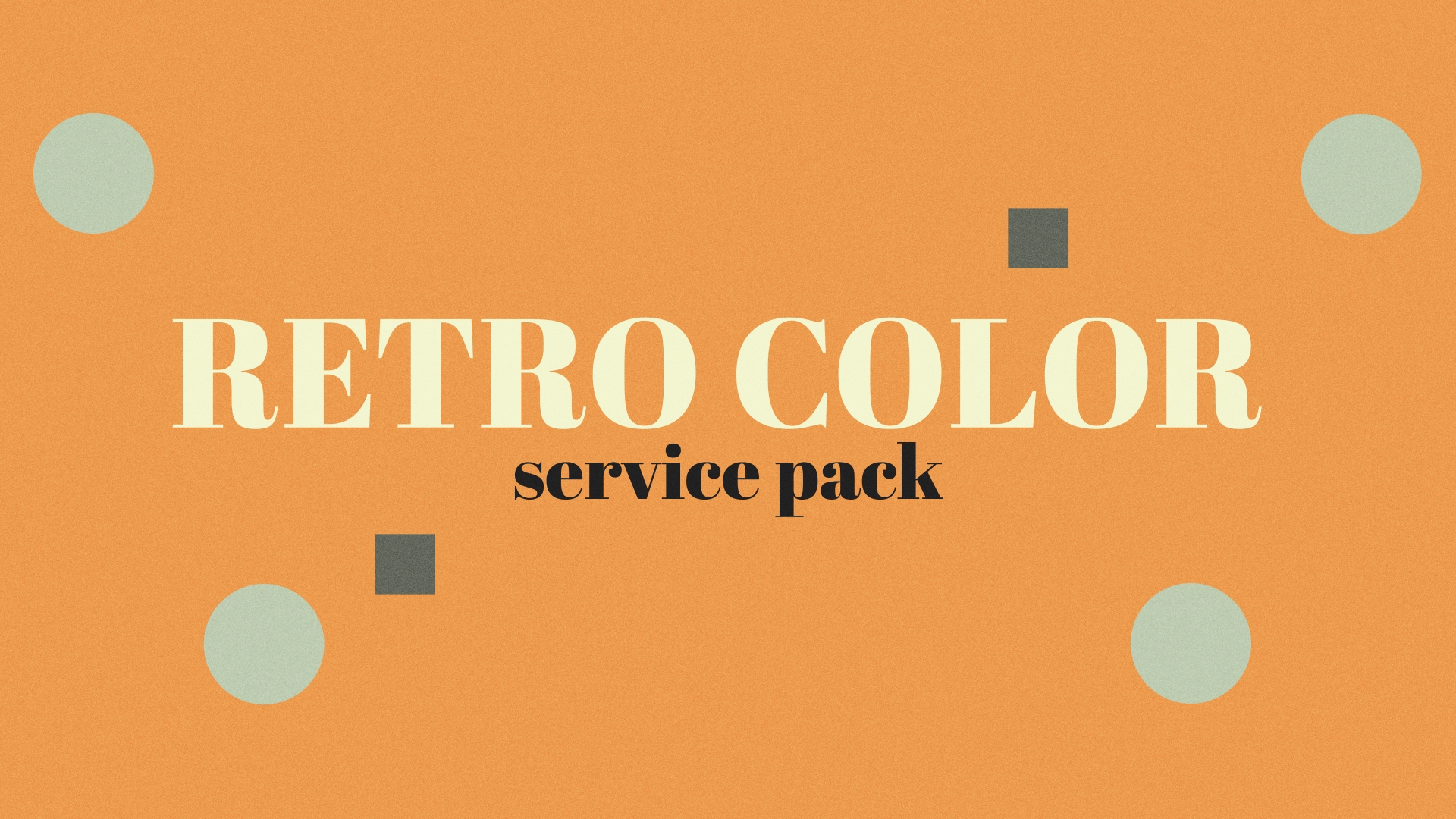 Retro Color Service Pack