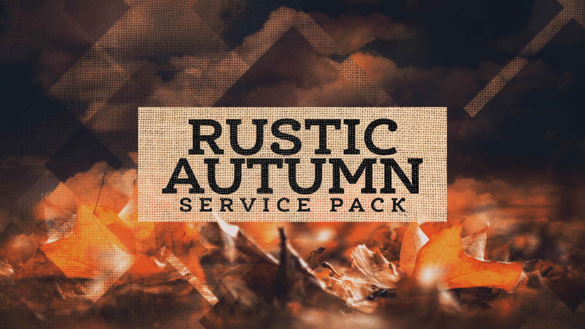Rustic Autumn Service Pack