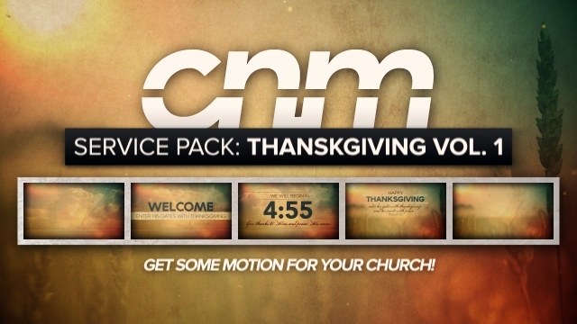 Service Pack: Thanksgiving Vol. 1