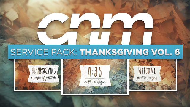 Service Pack: Thanksgiving Vol. 6
