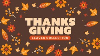 Thanksgiving Leaves Collection