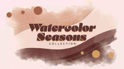 Watercolor Seasons Collection