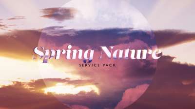 Spring Nature Service Pack