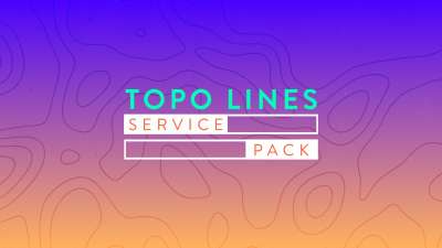 Topo Lines Service Pack