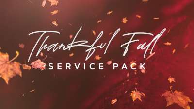 Thankful Fall Service Pack