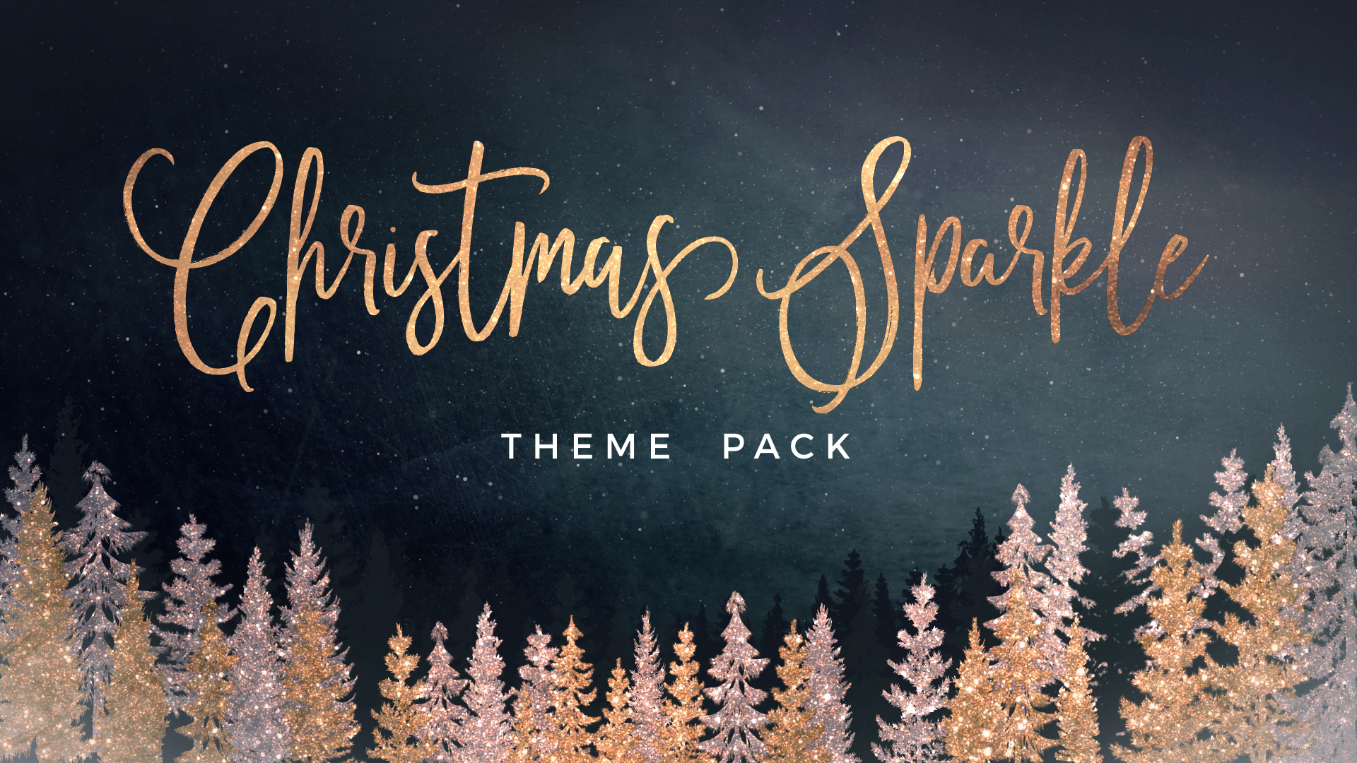 Christmas Sparkle Theme Pack