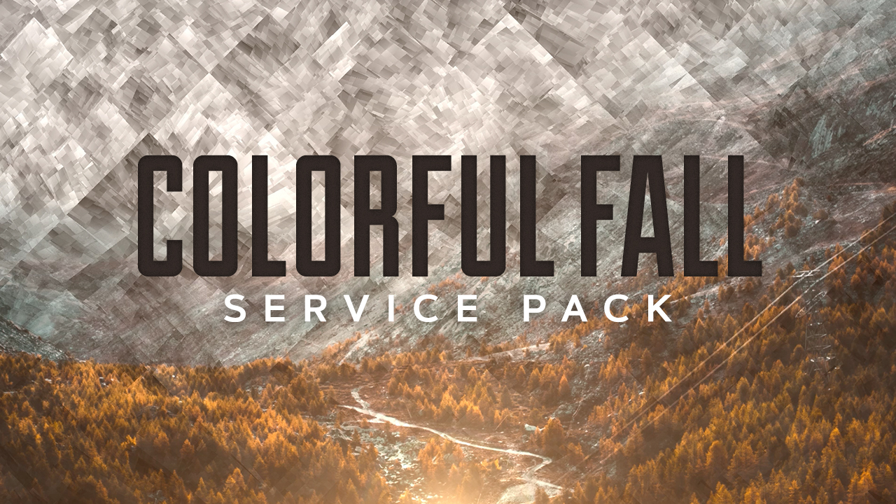 Colorful Fall Service Pack