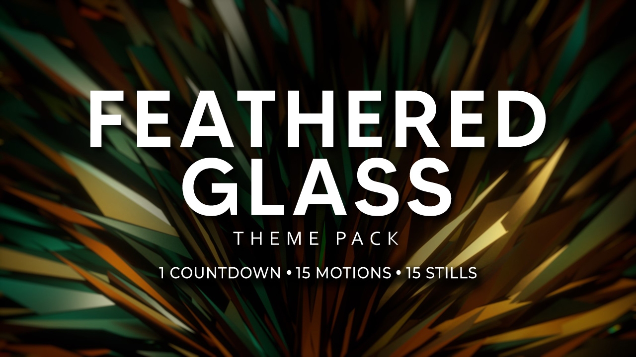 Feathered Glass Theme Pack