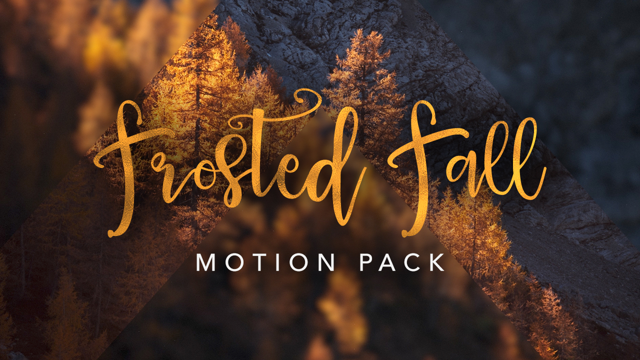 Frosted Fall Motion Pack
