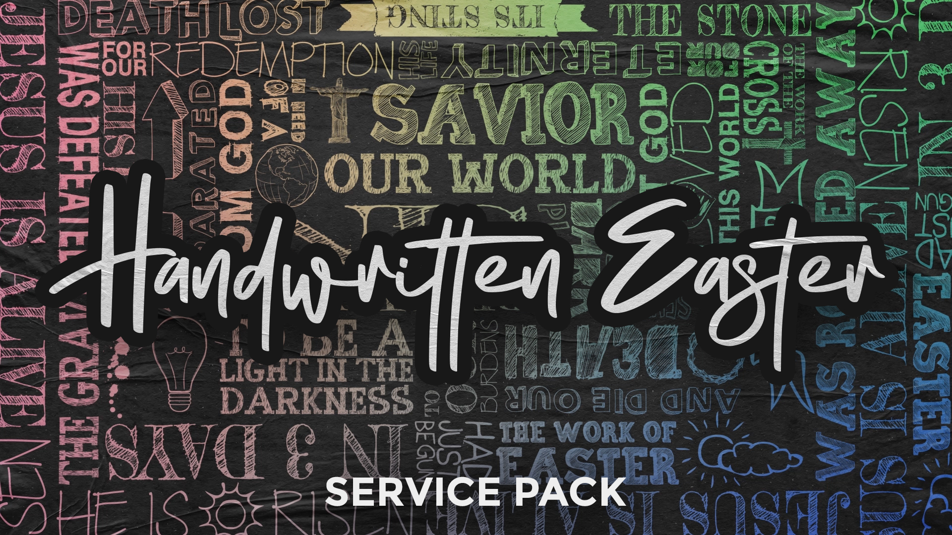Handwritten Easter Service Pack