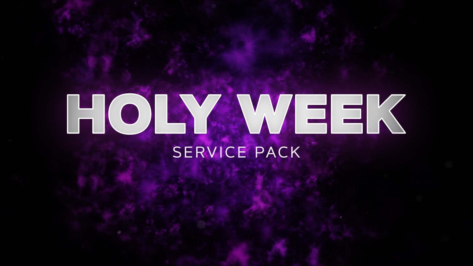 Holy Week Service Pack
