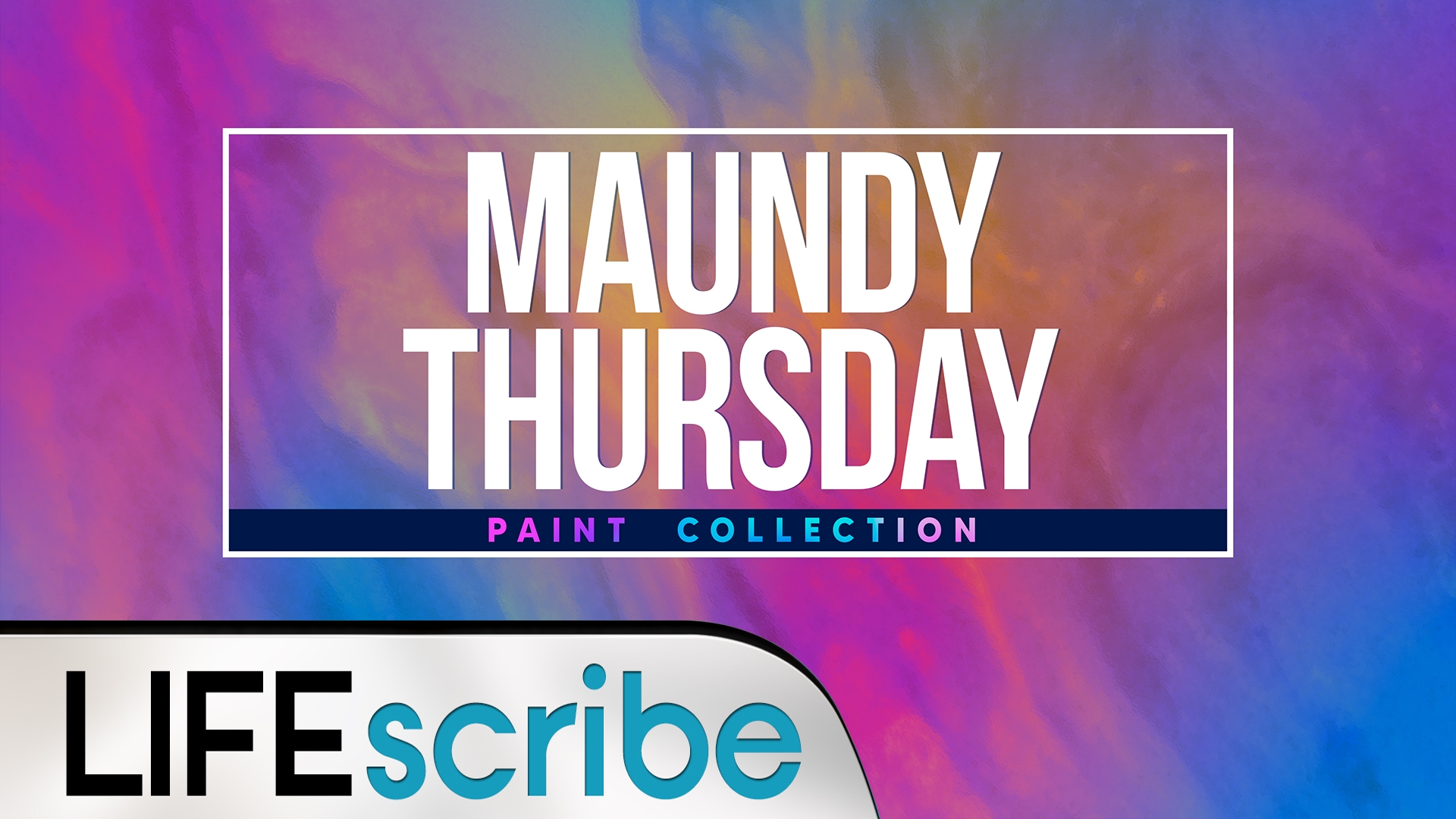 Maundy Thursday Paint Collection