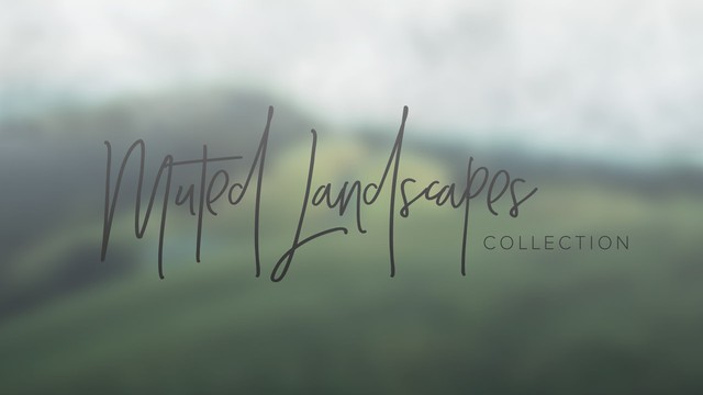 Muted Landscapes Collection