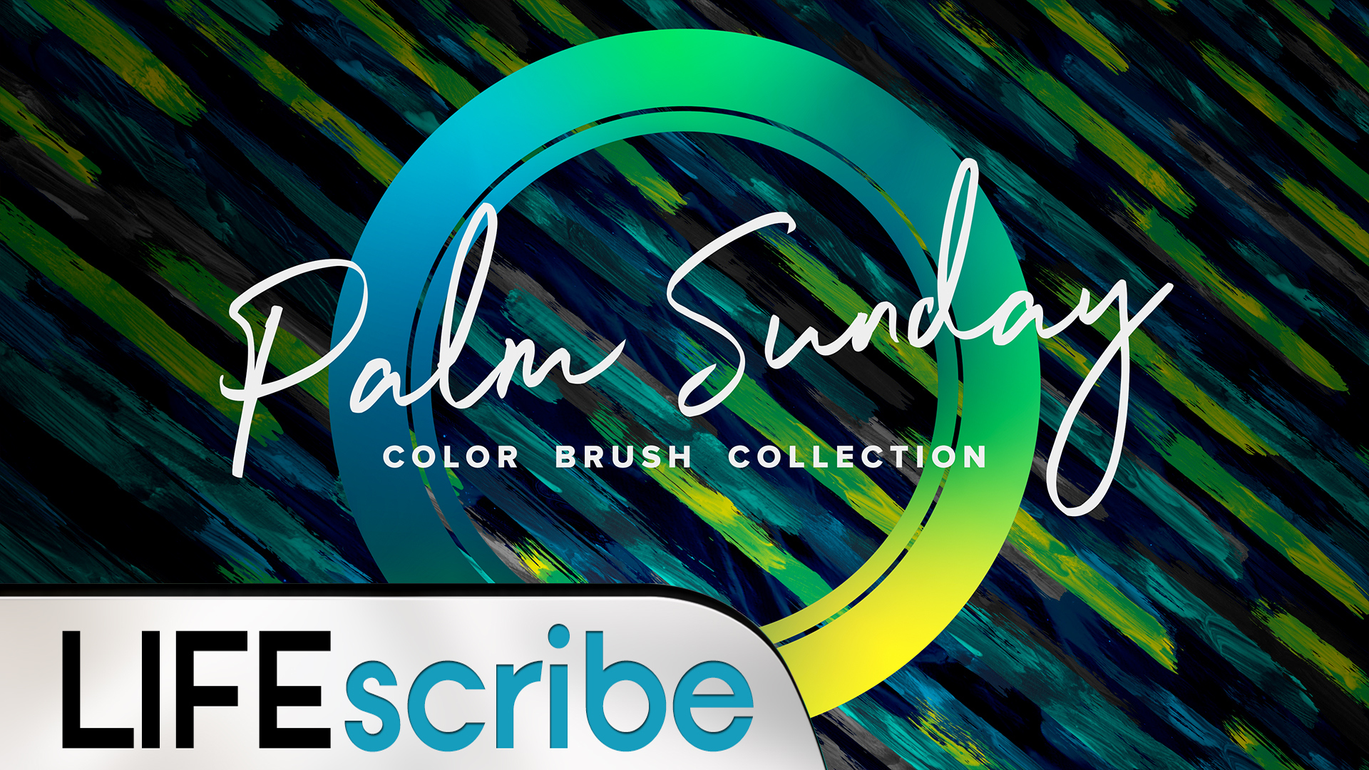 Palm Sunday Color Brush Collection