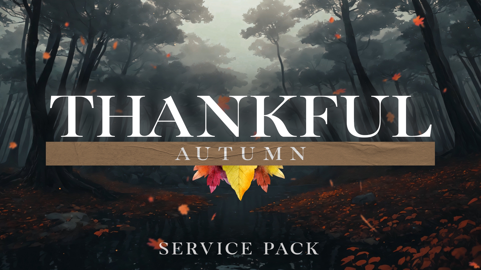 Thankful Autumn Service Pack
