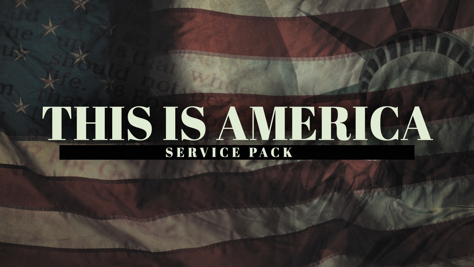 This Is America Service Pack