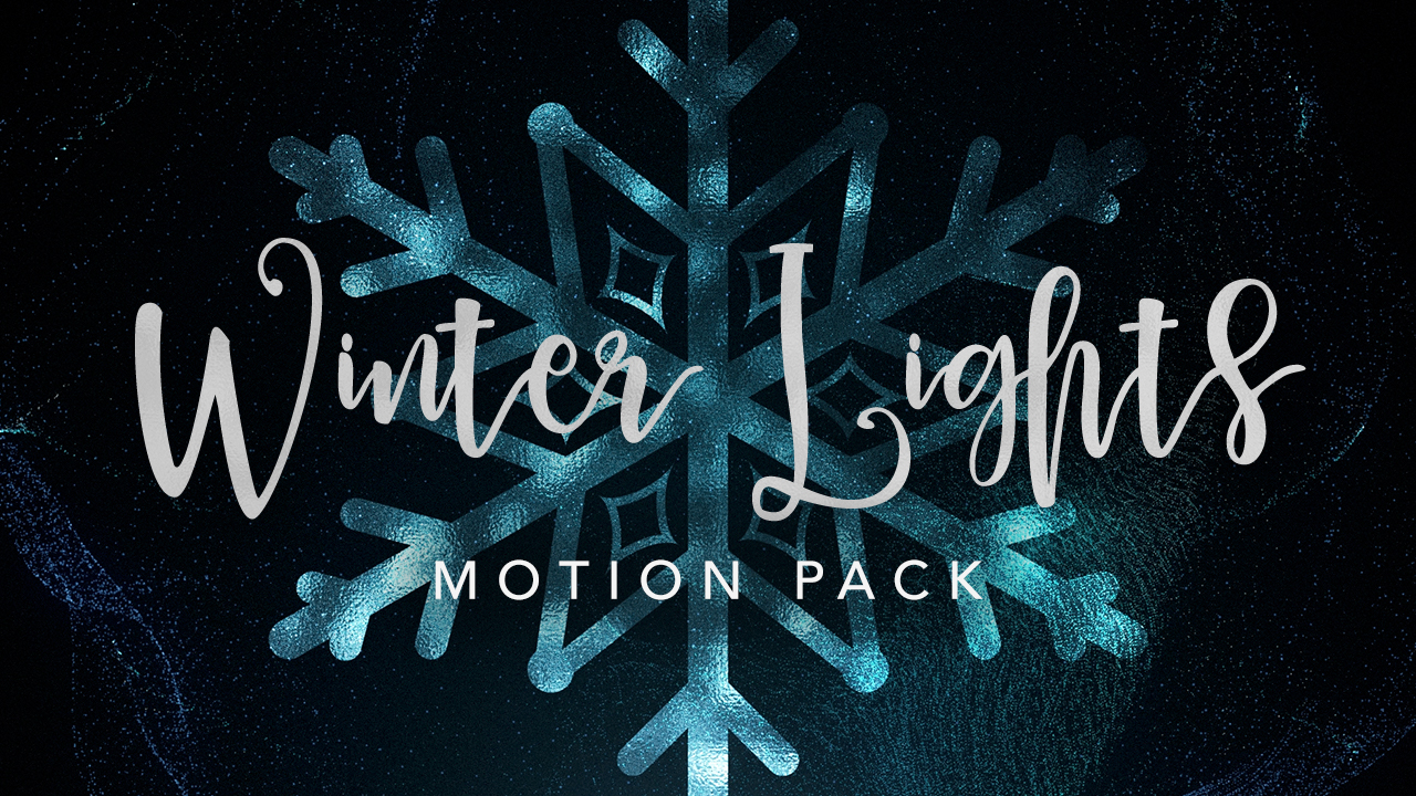 Winter Lights Motion Pack