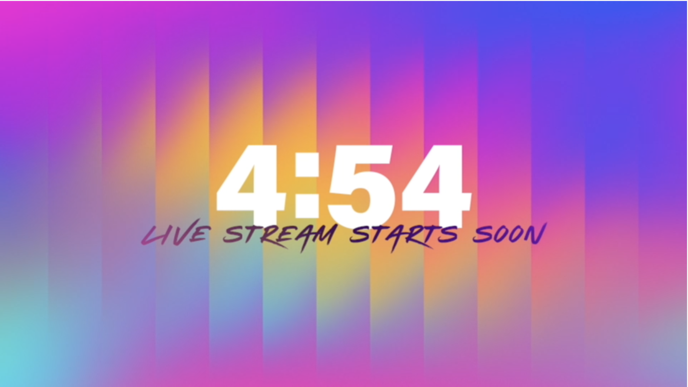 church live stream countdown