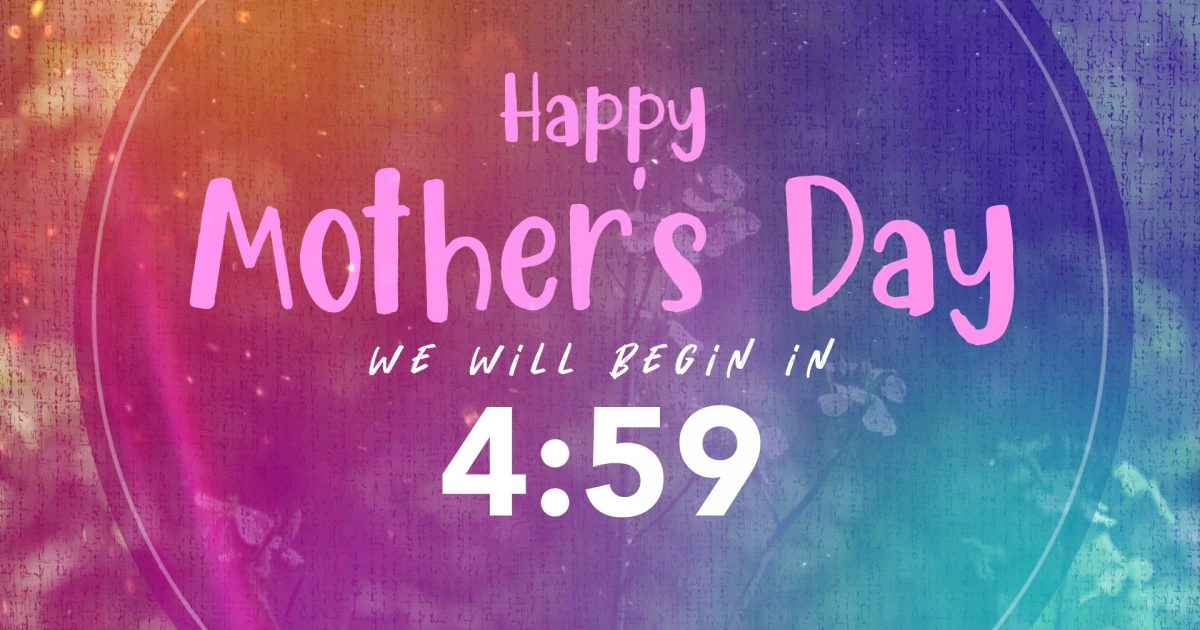 Today Is Mother's Day Countdown