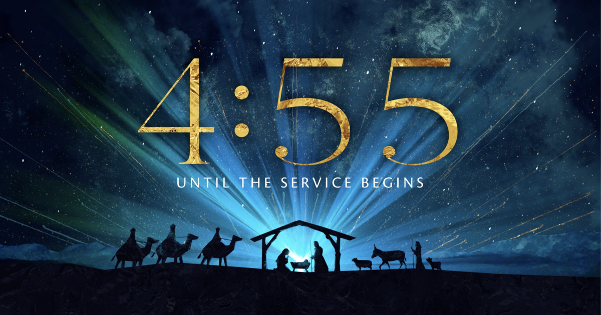 Silent Night Nativity Countdown