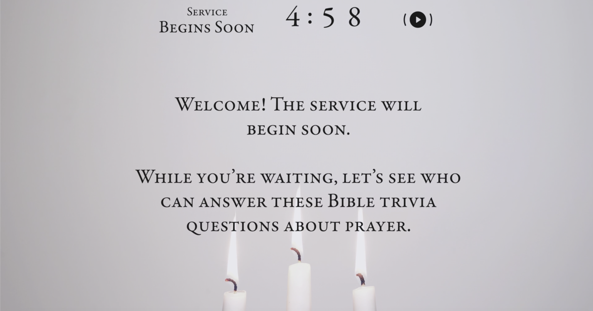Simple Candles Trivia Countdown