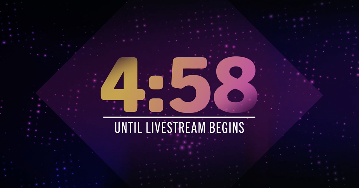 Star Grid Livestream Countdown