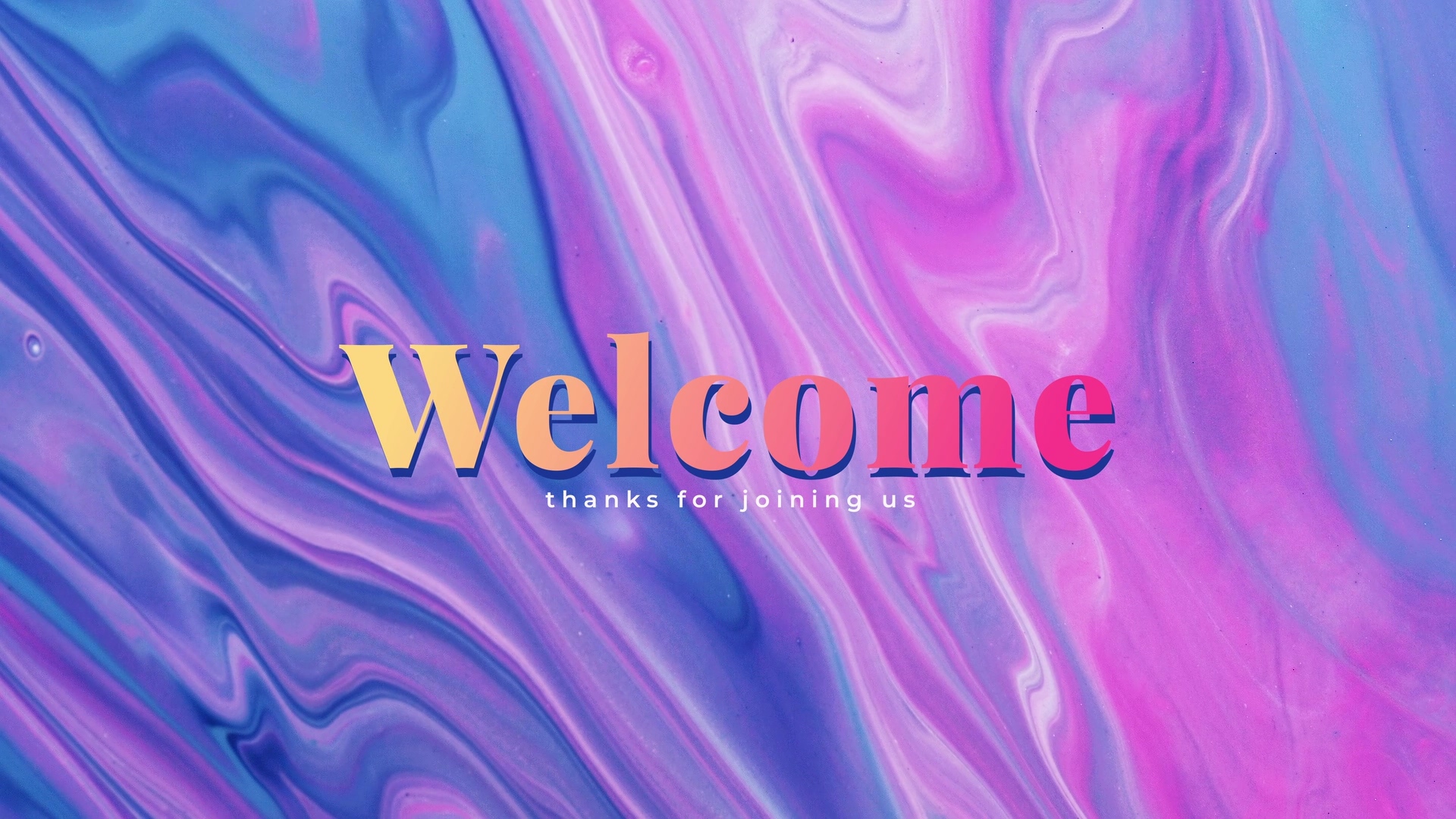 Easter Flow Welcome | Motion Video Background