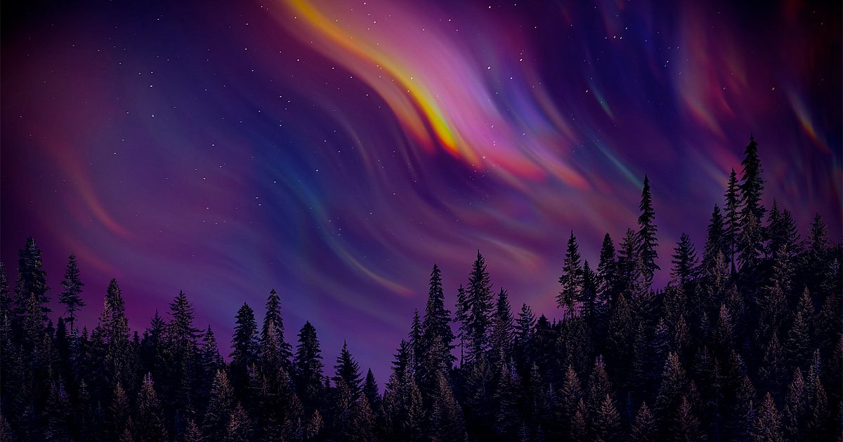 Aurora Glow 4 | Motion Video Background