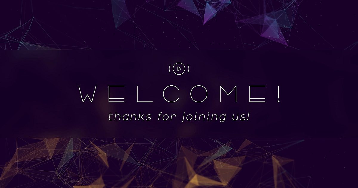 Constellation Welcome Stream | Motion Video Background