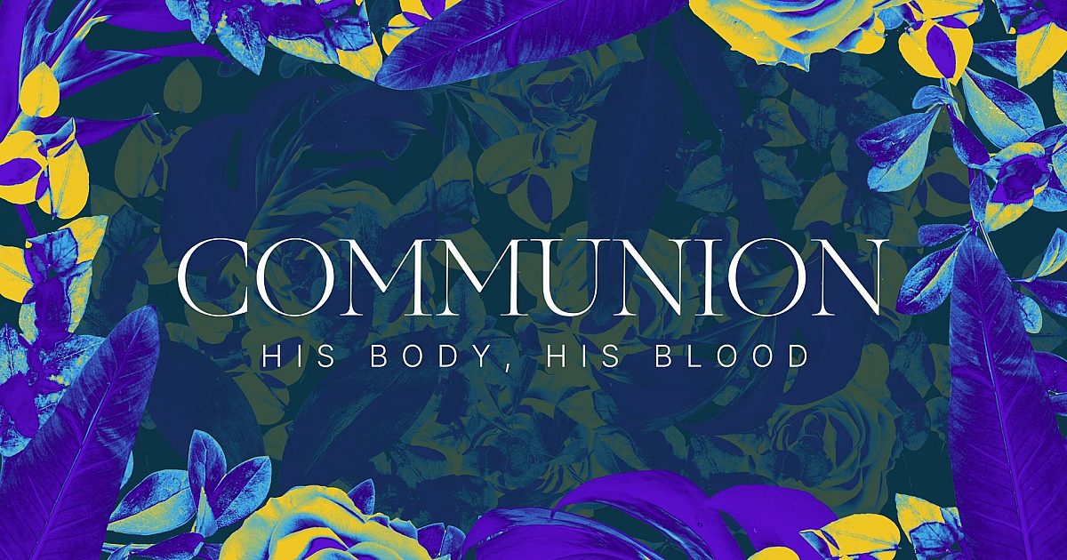 Easter Neon Communion | Motion Video Background