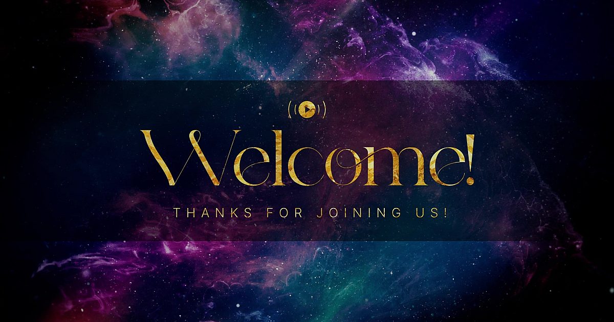 Incarnation Sky Welcome Stream | Motion Video Background