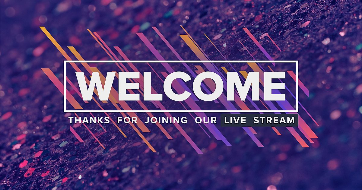 Sapphire Stream Welcome | Motion Video Background