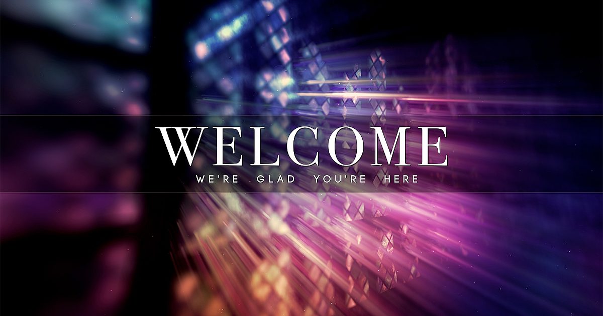 Stained Glass Welcome | Motion Video Background