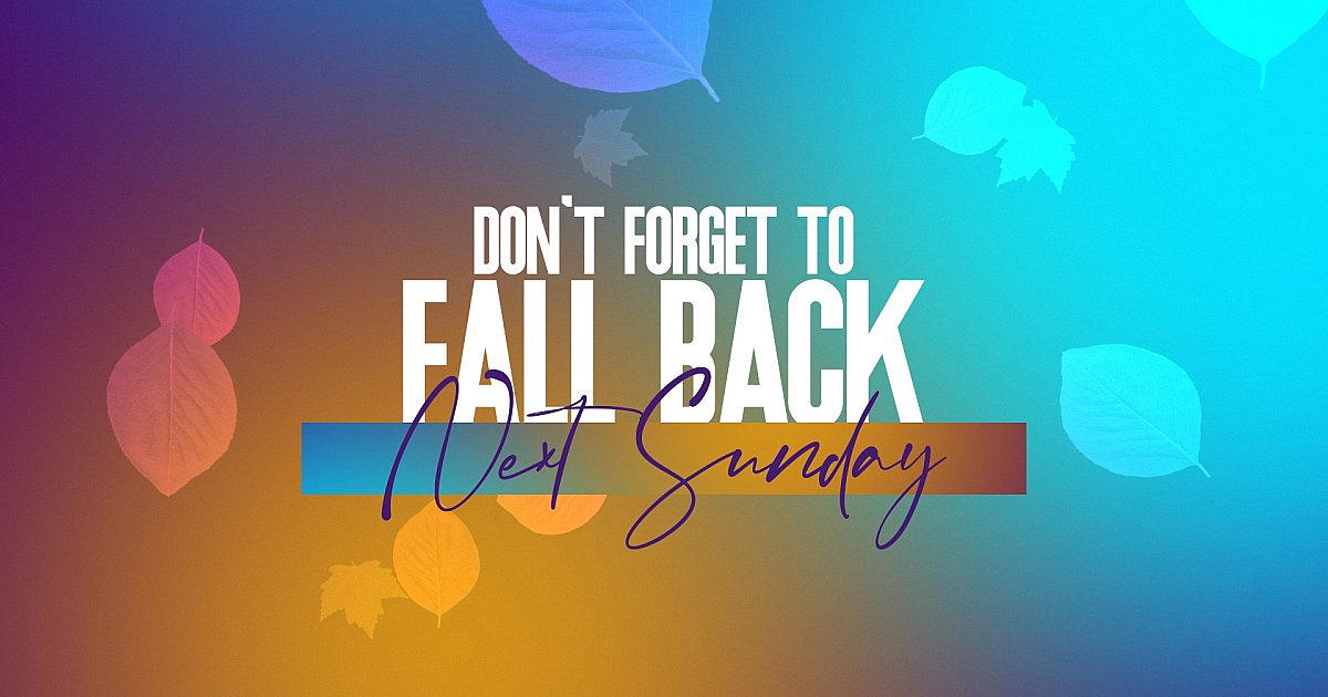 Vibrant Fall Fall Back | Motion Video Background