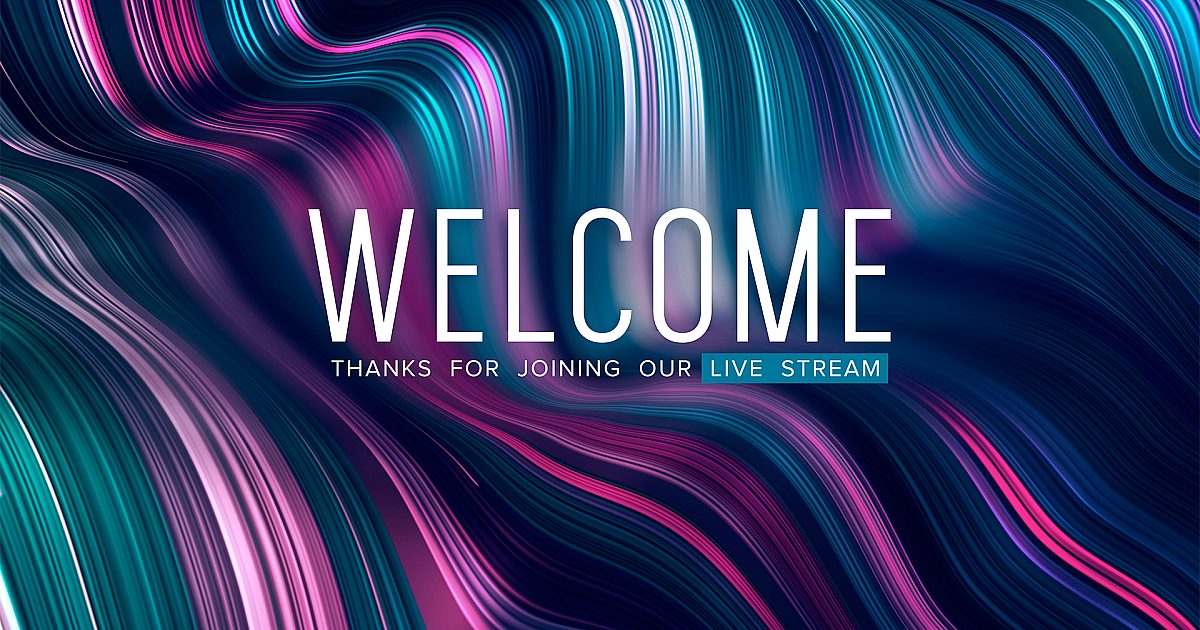 Wavelength Stream Welcome | Motion Video Background