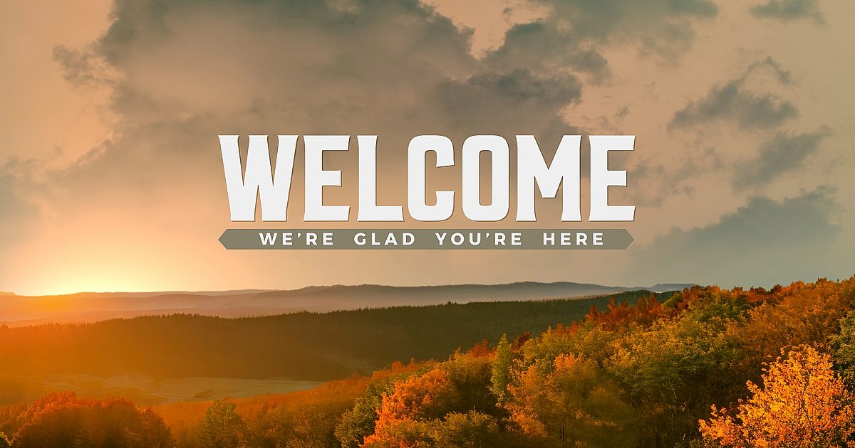 Wilderness Fall Welcome | Motion Video Background