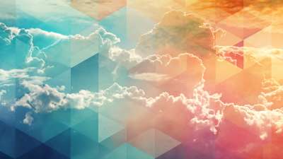 Cloud Pattern Background Loop