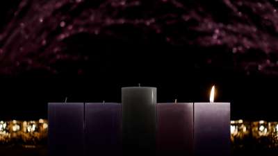 Advent Classic Hope Candles