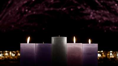 Advent Classic Joy Candles