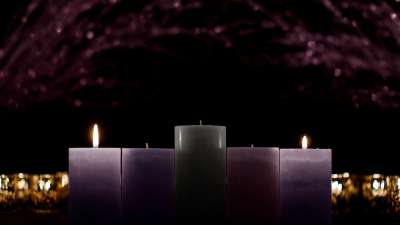 Advent Classic Love Candles