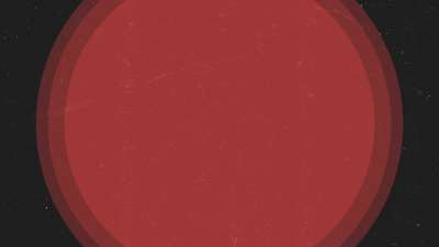 Modern Advent Circles Red