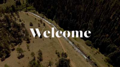 Aerial Welcome